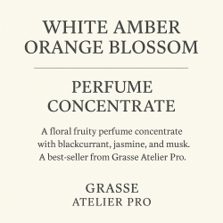 Ambre Blanc Fleur d’Oranger – Pure Floral Fruity Concentrate