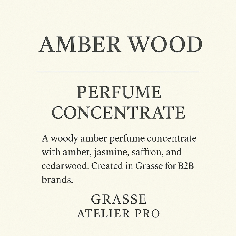 Amber Wood – Perfume Concentrate (Woody Amber)